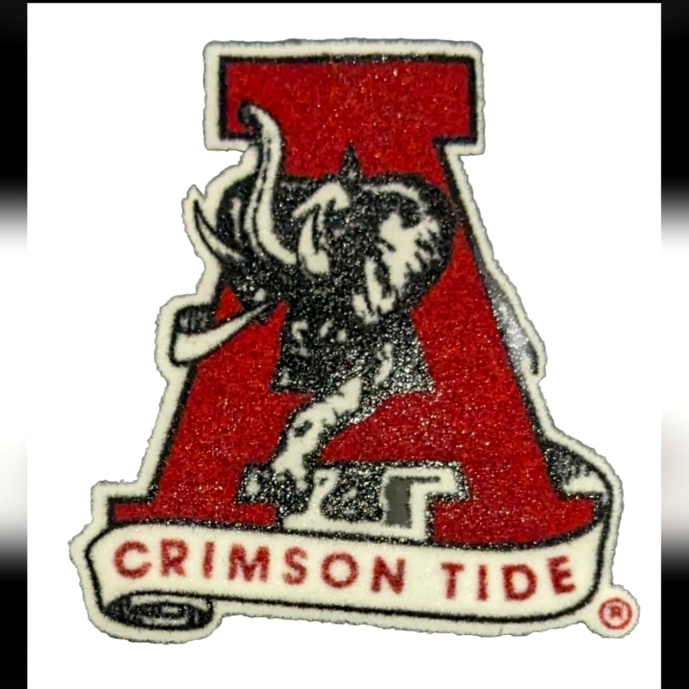 Alabama Crimson Tide Logo Iron-On Patch